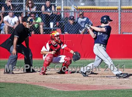 Thumbnail 3 in Clovis East @ Centennial (CIF CS Playoffs) photogallery.