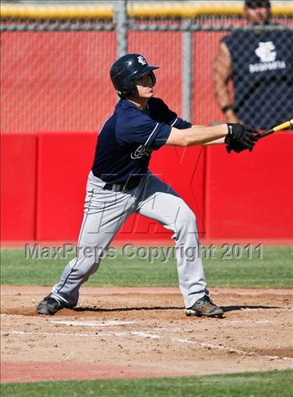 Thumbnail 3 in Clovis East @ Centennial (CIF CS Playoffs) photogallery.
