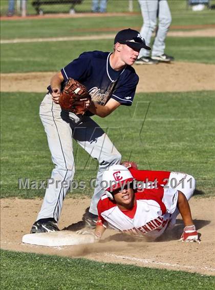 Thumbnail 3 in Clovis East @ Centennial (CIF CS Playoffs) photogallery.