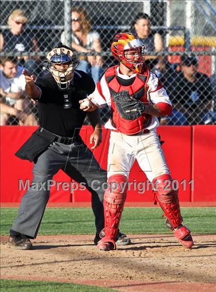 Thumbnail 3 in Clovis East @ Centennial (CIF CS Playoffs) photogallery.