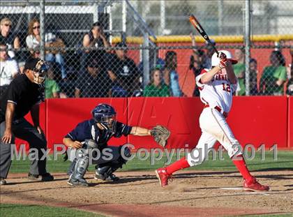 Thumbnail 1 in Clovis East @ Centennial (CIF CS Playoffs) photogallery.