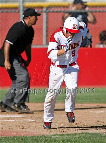 Thumbnail 3 in Clovis East @ Centennial (CIF CS Playoffs) photogallery.