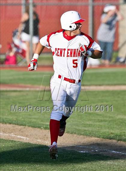 Thumbnail 3 in Clovis East @ Centennial (CIF CS Playoffs) photogallery.
