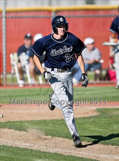 Thumbnail 3 in Clovis East @ Centennial (CIF CS Playoffs) photogallery.