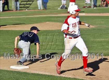 Thumbnail 3 in Clovis East @ Centennial (CIF CS Playoffs) photogallery.