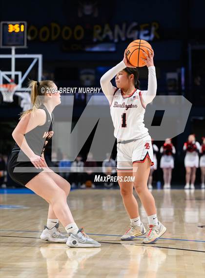 Thumbnail 2 in Wiggins vs. Burlington (CHSAA 2A Final Four) photogallery.