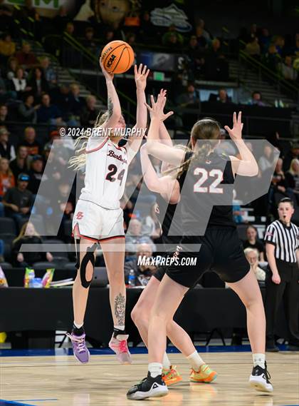Thumbnail 3 in Wiggins vs. Burlington (CHSAA 2A Final Four) photogallery.
