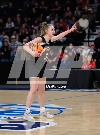 Thumbnail 3 in Wiggins vs. Burlington (CHSAA 2A Final Four) photogallery.