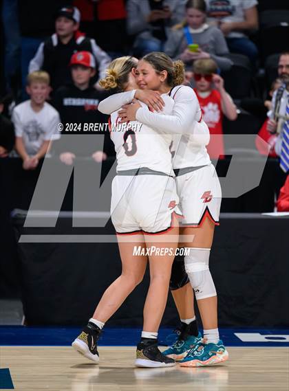 Thumbnail 2 in Wiggins vs. Burlington (CHSAA 2A Final Four) photogallery.