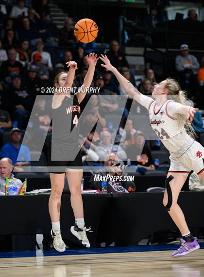 Thumbnail 2 in Wiggins vs. Burlington (CHSAA 2A Final Four) photogallery.