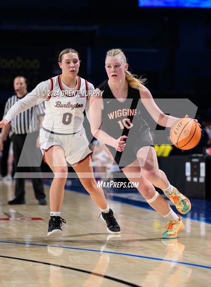 Thumbnail 1 in Wiggins vs. Burlington (CHSAA 2A Final Four) photogallery.