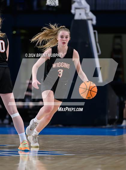 Thumbnail 3 in Wiggins vs. Burlington (CHSAA 2A Final Four) photogallery.