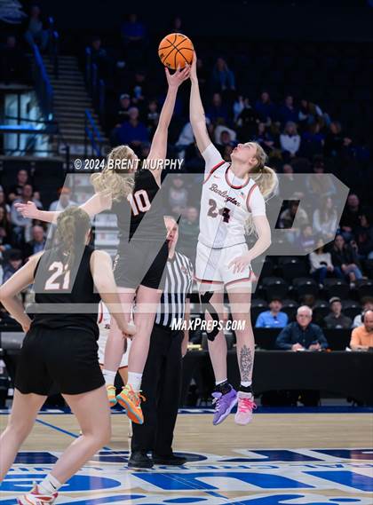 Thumbnail 2 in Wiggins vs. Burlington (CHSAA 2A Final Four) photogallery.