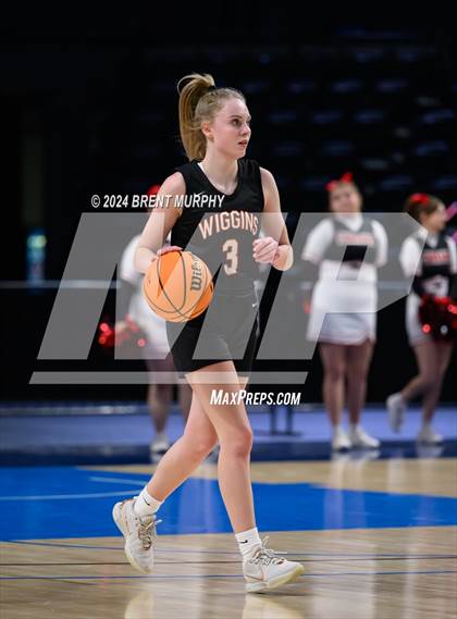 Thumbnail 2 in Wiggins vs. Burlington (CHSAA 2A Final Four) photogallery.