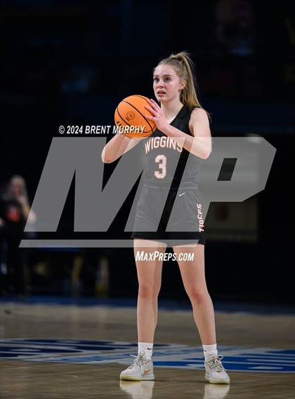 Thumbnail 2 in Wiggins vs. Burlington (CHSAA 2A Final Four) photogallery.