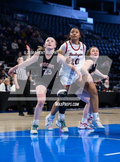 Thumbnail 1 in Wiggins vs. Burlington (CHSAA 2A Final Four) photogallery.