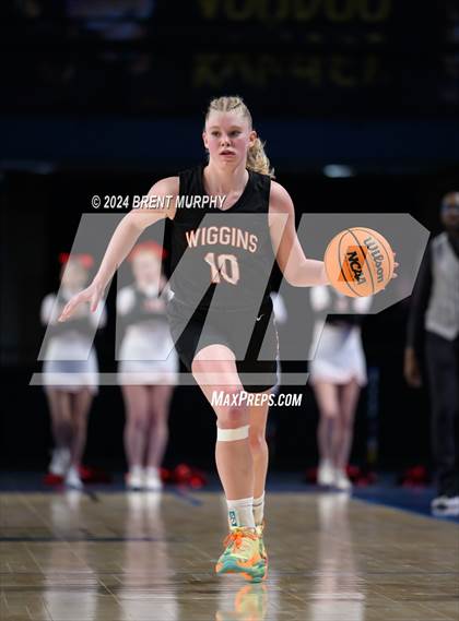 Thumbnail 2 in Wiggins vs. Burlington (CHSAA 2A Final Four) photogallery.