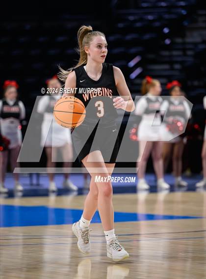Thumbnail 3 in Wiggins vs. Burlington (CHSAA 2A Final Four) photogallery.
