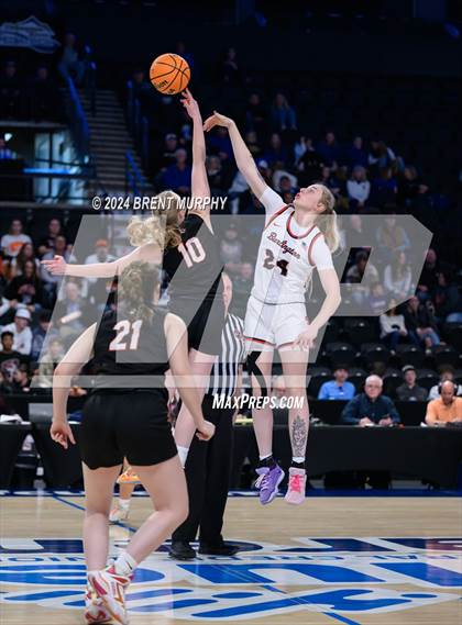 Thumbnail 3 in Wiggins vs. Burlington (CHSAA 2A Final Four) photogallery.
