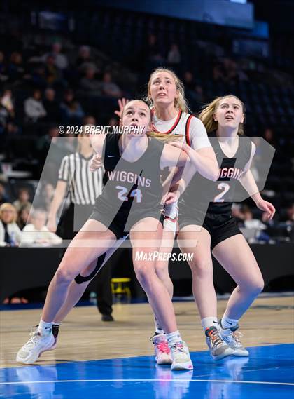 Thumbnail 1 in Wiggins vs. Burlington (CHSAA 2A Final Four) photogallery.