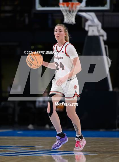 Thumbnail 2 in Wiggins vs. Burlington (CHSAA 2A Final Four) photogallery.