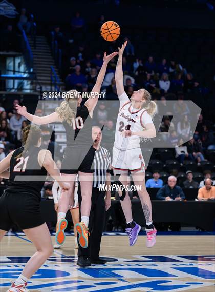Thumbnail 1 in Wiggins vs. Burlington (CHSAA 2A Final Four) photogallery.