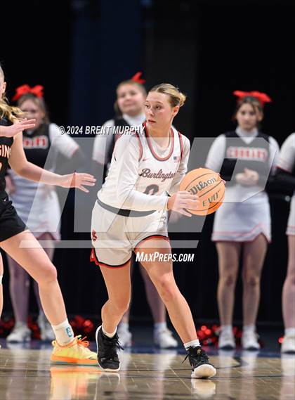 Thumbnail 2 in Wiggins vs. Burlington (CHSAA 2A Final Four) photogallery.