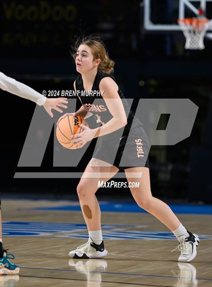 Thumbnail 2 in Wiggins vs. Burlington (CHSAA 2A Final Four) photogallery.