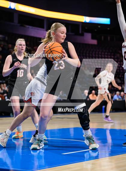 Thumbnail 1 in Wiggins vs. Burlington (CHSAA 2A Final Four) photogallery.