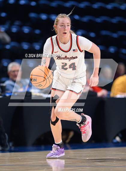 Thumbnail 2 in Wiggins vs. Burlington (CHSAA 2A Final Four) photogallery.