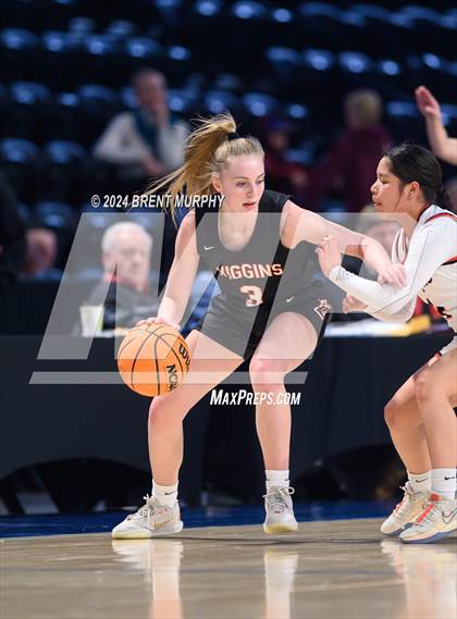 Thumbnail 3 in Wiggins vs. Burlington (CHSAA 2A Final Four) photogallery.