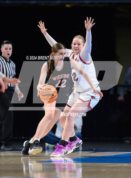 Thumbnail 1 in Wiggins vs. Burlington (CHSAA 2A Final Four) photogallery.