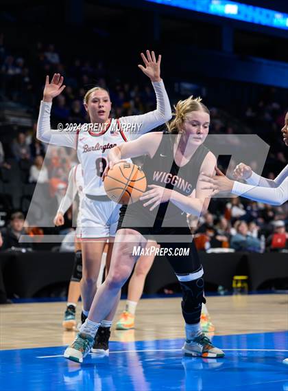 Thumbnail 1 in Wiggins vs. Burlington (CHSAA 2A Final Four) photogallery.