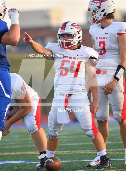 Thumbnail 3 in Rancocas Valley @ Washington Township (Joe Demarco Memorial Scholarship Game) photogallery.