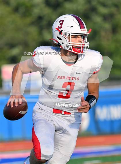 Thumbnail 2 in Rancocas Valley @ Washington Township (Joe Demarco Memorial Scholarship Game) photogallery.