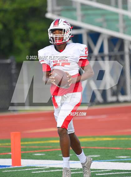Thumbnail 1 in Rancocas Valley @ Washington Township (Joe Demarco Memorial Scholarship Game) photogallery.