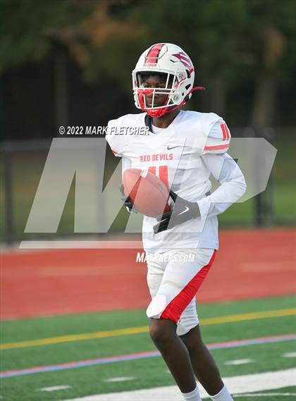 Thumbnail 3 in Rancocas Valley @ Washington Township (Joe Demarco Memorial Scholarship Game) photogallery.