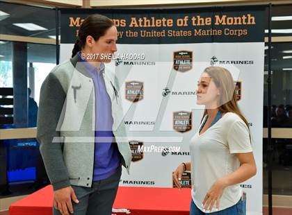 Thumbnail 1 in Marines H.S. Female Athlete of the Month - Eva Stahlschmidt photogallery.