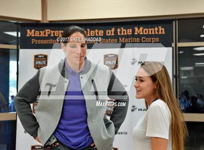 Thumbnail 1 in Marines H.S. Female Athlete of the Month - Eva Stahlschmidt photogallery.