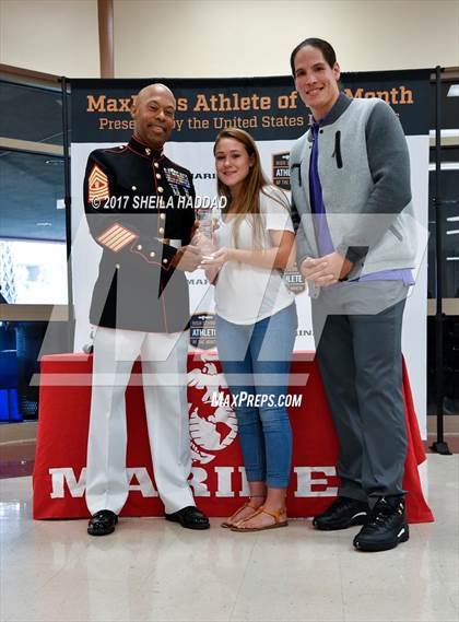 Thumbnail 2 in Marines H.S. Female Athlete of the Month - Eva Stahlschmidt photogallery.