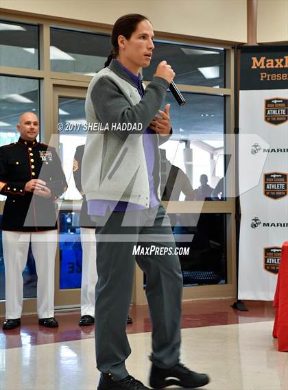 Thumbnail 1 in Marines H.S. Female Athlete of the Month - Eva Stahlschmidt photogallery.
