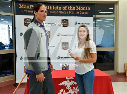 Thumbnail 2 in Marines H.S. Female Athlete of the Month - Eva Stahlschmidt photogallery.