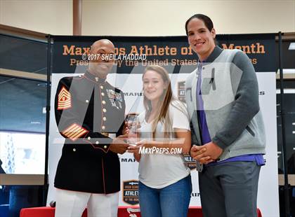 Thumbnail 1 in Marines H.S. Female Athlete of the Month - Eva Stahlschmidt photogallery.