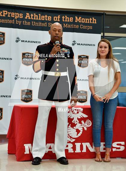 Thumbnail 3 in Marines H.S. Female Athlete of the Month - Eva Stahlschmidt photogallery.