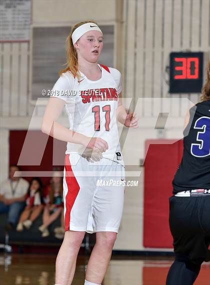 Thumbnail 2 in Redding Christian vs. East Nicolaus (Love of the Game) photogallery.