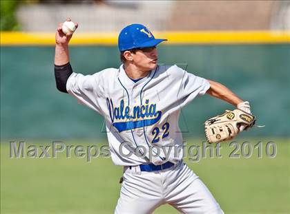 Thumbnail 2 in Valencia @ Glendora (CIF SS D2 Playoffs) photogallery.