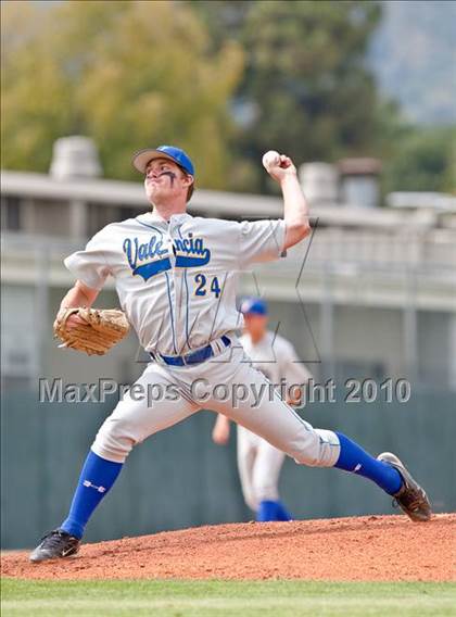 Thumbnail 1 in Valencia @ Glendora (CIF SS D2 Playoffs) photogallery.