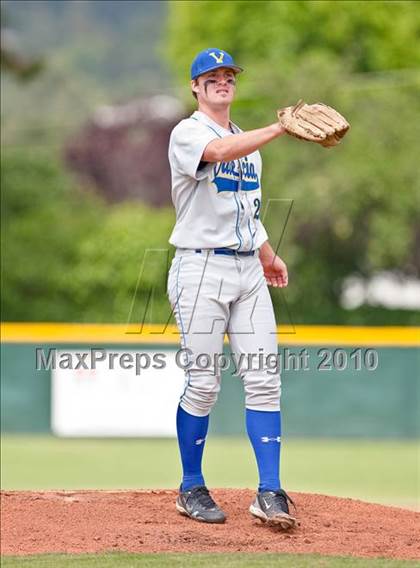 Thumbnail 1 in Valencia @ Glendora (CIF SS D2 Playoffs) photogallery.