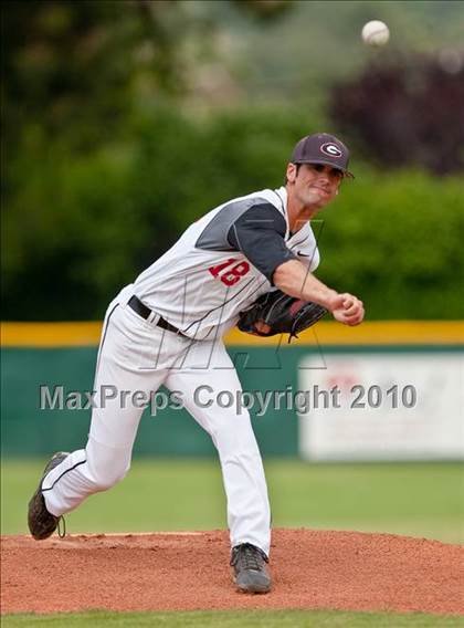 Thumbnail 3 in Valencia @ Glendora (CIF SS D2 Playoffs) photogallery.