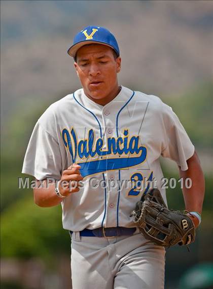 Thumbnail 1 in Valencia @ Glendora (CIF SS D2 Playoffs) photogallery.